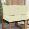 Lauko sofa pagalvėlė Poliesteris Kreminė 60 x 50,5 cm