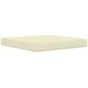 Lauko sofa pagalvėlė 2 pcs Kreminė Poliesteris