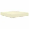 Lauko sofa pagalvėlė 2 pcs Kreminė Poliesteris