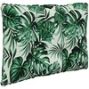 Lauko sofa pagalvėlė 2 pcs Lapų raštas Poliesteris