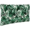 Lauko sofa pagalvėlė 2 pcs Lapų raštas Poliesteris