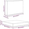 Lauko sofa pagalvėlė Poliesteris Lapų raštas 60 x 60 cm