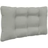 Lauko sofa pagalvėlė 2 pcs Pilka Poliesteris