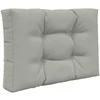 Lauko sofa pagalvėlė 2 pcs Pilka Poliesteris