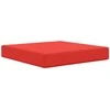 Lauko sofa pagalvėlė 2 pcs Raudona Poliesteris