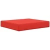 Lauko sofa pagalvėlė Poliesteris Raudona 60 x 50,5 cm