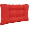 Lauko sofa pagalvėlė 2 pcs Raudona Poliesteris