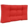 Lauko sofa pagalvėlė 2 pcs Raudona Poliesteris