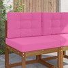 Lauko sofa pagalvėlė 2 pcs Rožinė Poliesteris