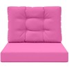 Lauko sofa pagalvėlė 2 pcs Rožinė Poliesteris