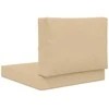 Lauko sofa pagalvėlė 2 pcs Smėlio Poliesteris