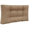 Lauko sofa pagalvėlė 2 pcs Taupe Poliesteris