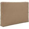Lauko sofa pagalvėlė 2 pcs Taupe Poliesteris