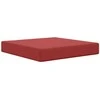 Lauko sofa pagalvėlė 2 pcs Vyno raudonumo Poliesteris
