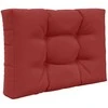 Lauko sofa pagalvėlė 2 pcs Vyno raudonumo Poliesteris