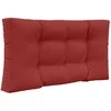 Lauko sofa pagalvėlė 2 pcs Vyno raudonumo Poliesteris