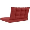 Lauko sofa pagalvėlė Poliesteris Vyno raudonumo 80 x 68,5 cm