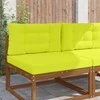 Lauko sofa pagalvėlė 2 pcs Žalia Poliesteris