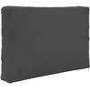 Lauko sofa pagalvėlė 3 pcs Antracitas Poliesteris