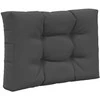 Lauko sofa pagalvėlė 3 pcs Antracitas Poliesteris