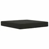 Lauko sofa pagalvėlė 3 pcs Juodas Poliesteris
