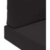 Lauko sofa pagalvėlė Poliesteris Juoda 60 x 60 cm