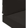 Lauko sofa pagalvėlė Poliesteris Juoda 80 x 80 cm