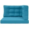 Lauko sofa pagalvėlė 3 pcs Karališka mėlyna Poliesteris