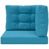 Lauko sofa pagalvėlė 3 pcs Karališka mėlyna Poliesteris