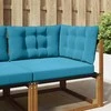 Lauko sofa pagalvėlė 3 pcs Karališka mėlyna Poliesteris