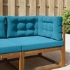 Lauko sofa pagalvėlė 3 pcs Karališka mėlyna Poliesteris