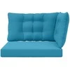 Lauko sofa pagalvėlė 3 pcs Karališka mėlyna Poliesteris