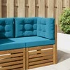 Lauko sofa pagalvėlė 3 pcs Karališka mėlyna Poliesteris