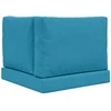 Lauko sofa pagalvėlė 3 pcs Karališka mėlyna Poliesteris