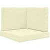 Lauko sofa pagalvėlė Poliesteris Kreminė 60 x 60 cm