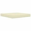Lauko sofa pagalvėlė 3 pcs Kreminė Poliesteris