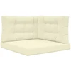 Lauko sofa pagalvėlė Poliesteris Kreminė 80 x 80 cm