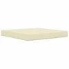 Lauko sofa pagalvėlė 3 pcs Kreminė Poliesteris