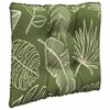 Lauko sofa pagalvėlė 3 pcs Lapų dizainas Poliesteris