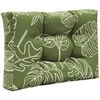 Lauko sofa pagalvėlė 3 pcs Lapų dizainas Poliesteris