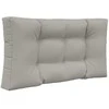 Lauko sofa pagalvėlė 3 pcs Pilka Poliesteris