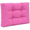 Lauko sofa pagalvėlė 3 pcs Rožinė Poliesteris