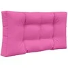 Lauko sofa pagalvėlė 3 pcs Rožinė Poliesteris