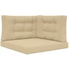 Lauko sofa pagalvėlė Poliesteris Smėlio 80 x 80 cm