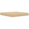 Lauko sofa pagalvėlė 3 pcs Smėlio Poliesteris