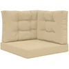 Lauko sofa pagalvėlė Poliesteris Smėlio 60 x 60 cm