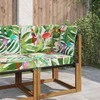 Lauko sofa pagalvėlė 3 pcs spalvingas Poliesteris