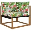 Lauko sofa pagalvėlė 3 pcs spalvingas Poliesteris