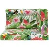 Lauko sofa pagalvėlė 3 pcs spalvingas Poliesteris