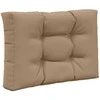 Lauko sofa pagalvėlė 3 pcs Taupe Poliesteris